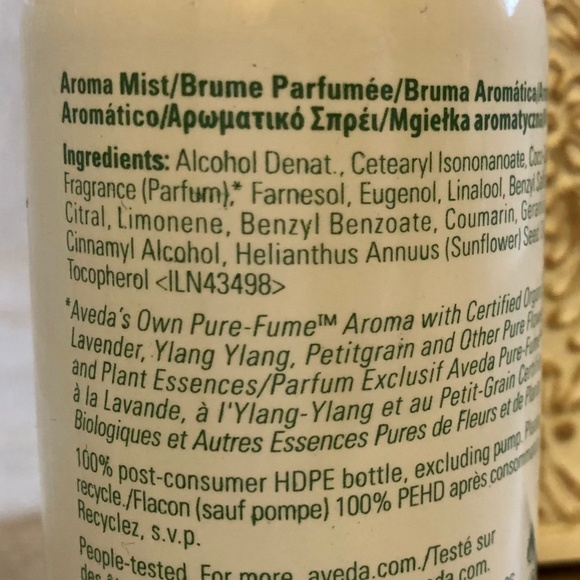 EXTREMELY RARE - Limited Batch - AVEDA Shampure Pure-Fume Mist Calming Aroma - Picture 3 of 6